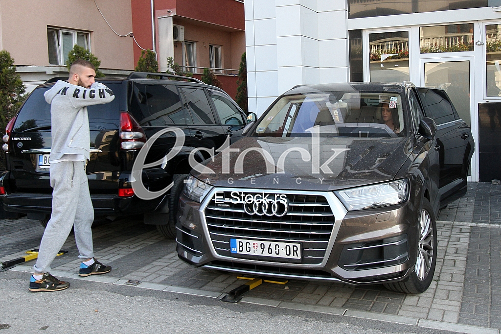 Announcement of the boxing match 