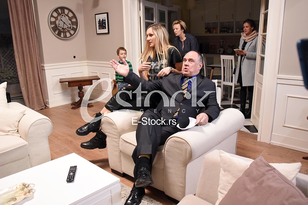 On the shooting set of a series of 