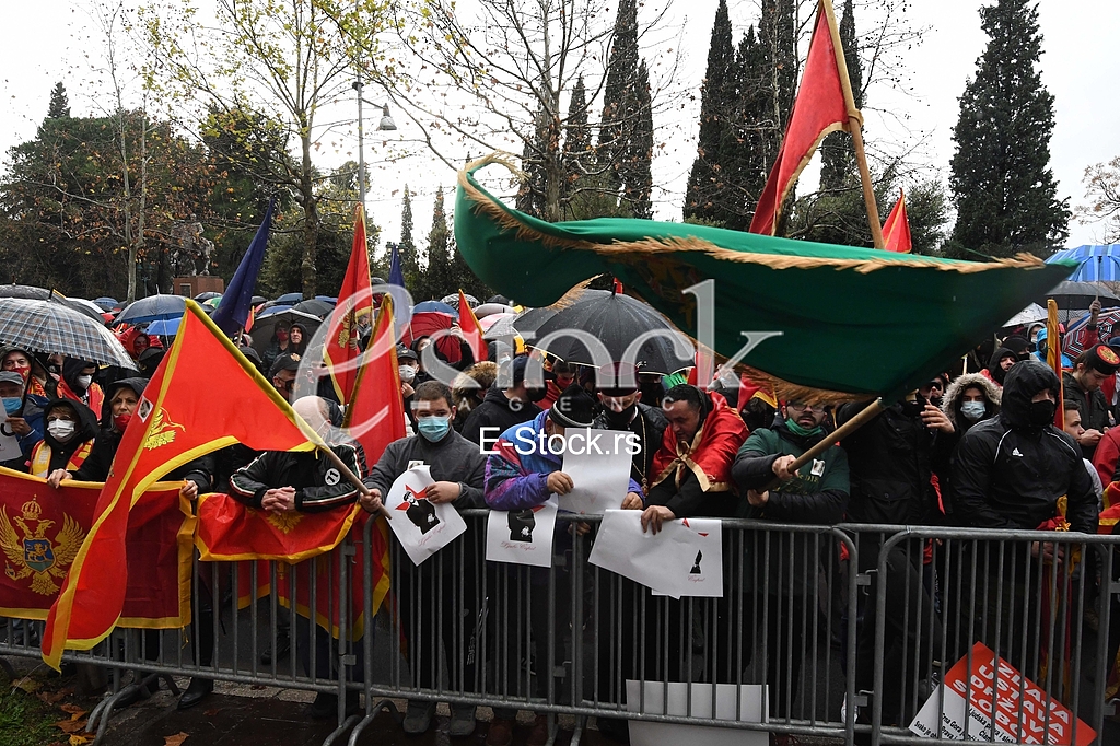 Podgorica protest