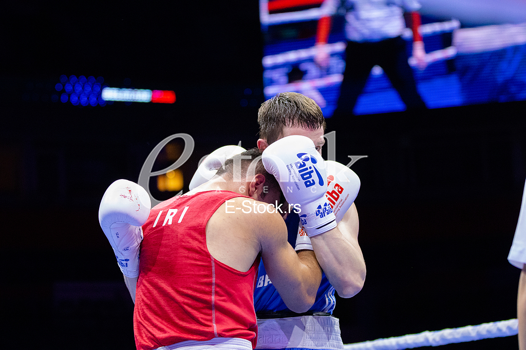 BOKS - Osmina finala AIBA Svetskog prvenstva u boksu (poluteska kategorija): Meysam Gheshlaghi (IRI) v Aliaksei Alfiorau (BLR)