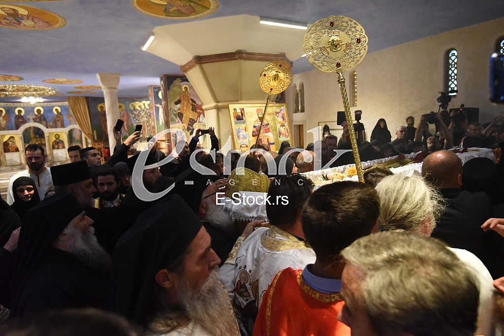 Sahrana mitropolita crnogorsko primorskog Amfilohija Radovica