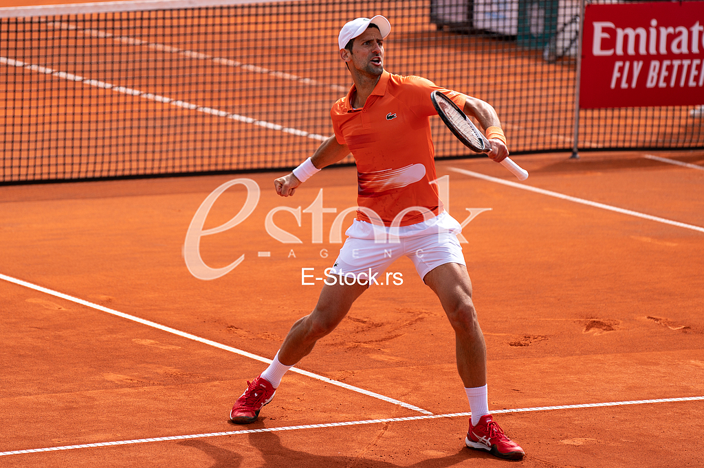 Tenis - Serbia open: Novak Đoković v Andrej Rubljov