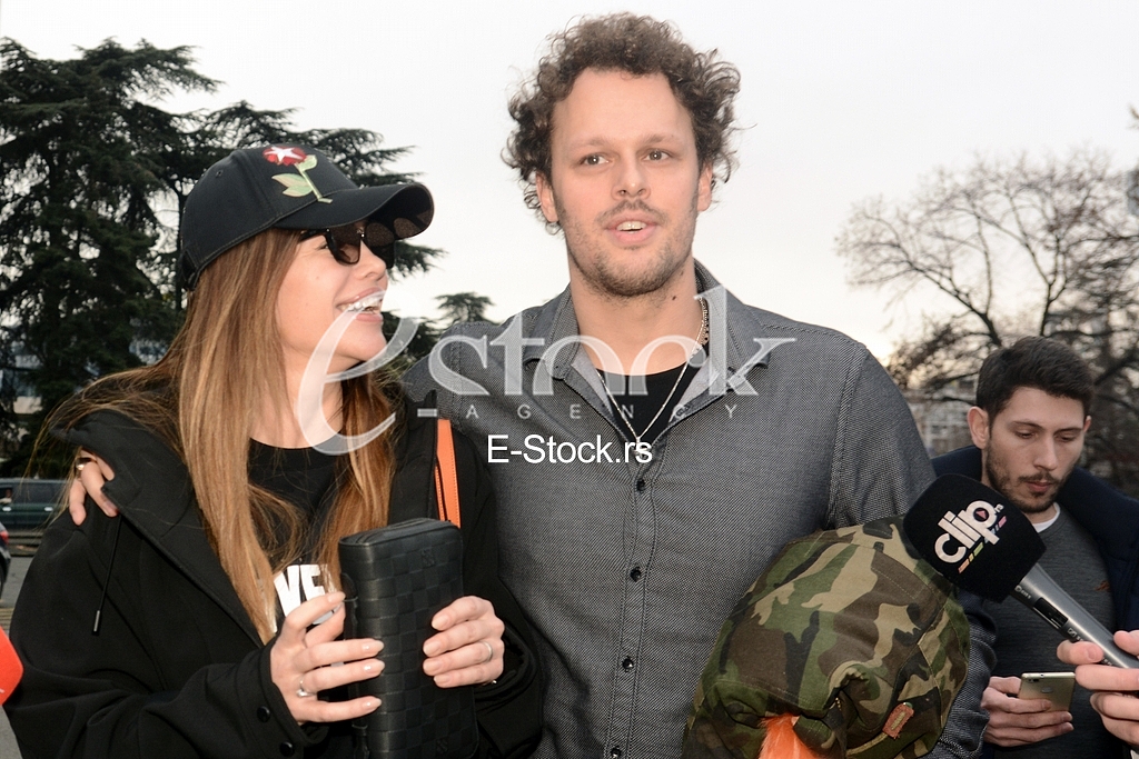 Severina and Igor Kojic at the hearing in UKP
 

