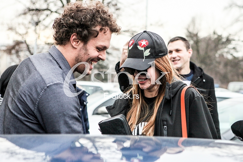 Severina and Igor Kojic at the hearing in UKP
 

