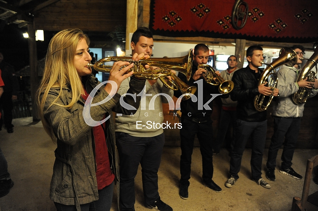 Trumpet festival in Guca, Danijela Veselinovic