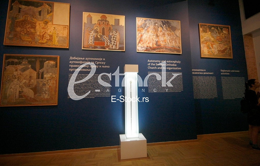 Opening of the exhibition Saint Sava in the Historical Museum of Serbia