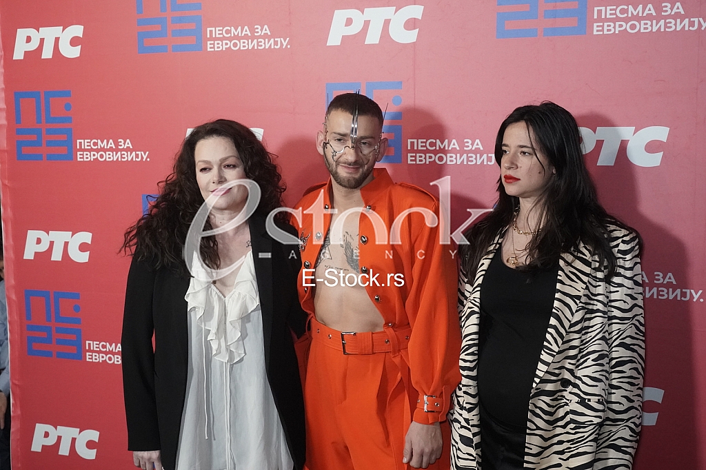 Ivana Peters, Savo Perovic,  Ivana Rasic Sajsi MC