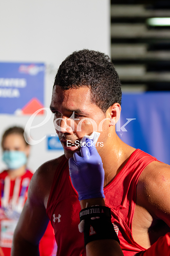 BOKS - Osmina finala AIBA Svetskog prvenstva u boksu (poluteska kategorija): Robby Gonzales (USA) v Odiljon Oslonov (UZB)