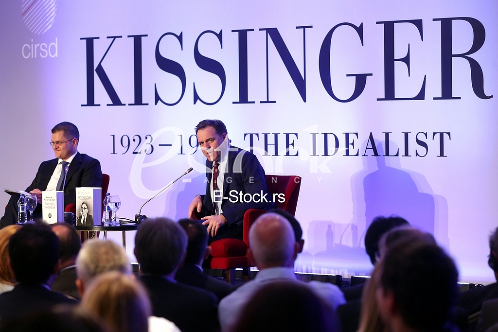 Promotion of the book Henry Kissinger