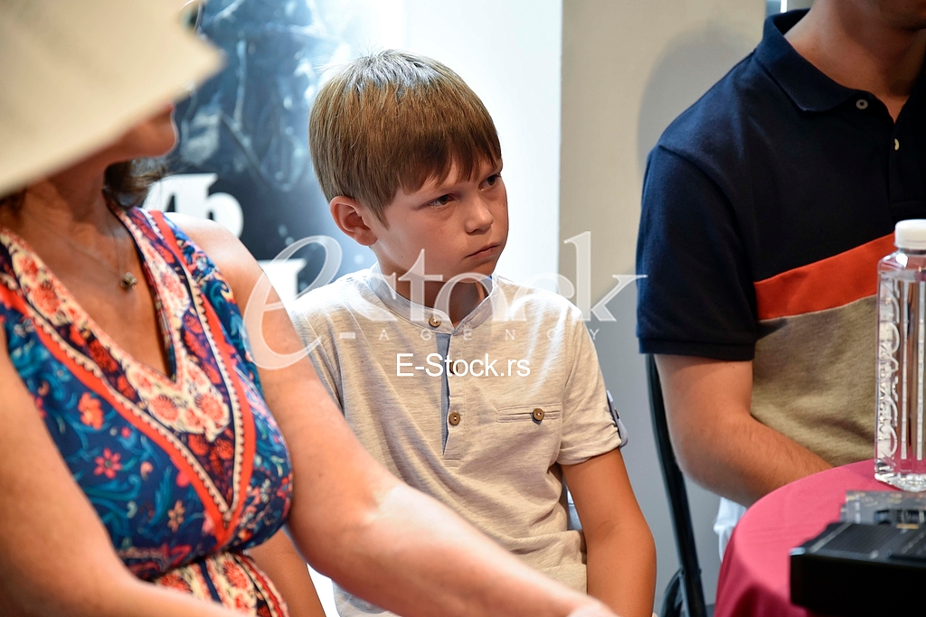 Movie King Peter the First, press conference
