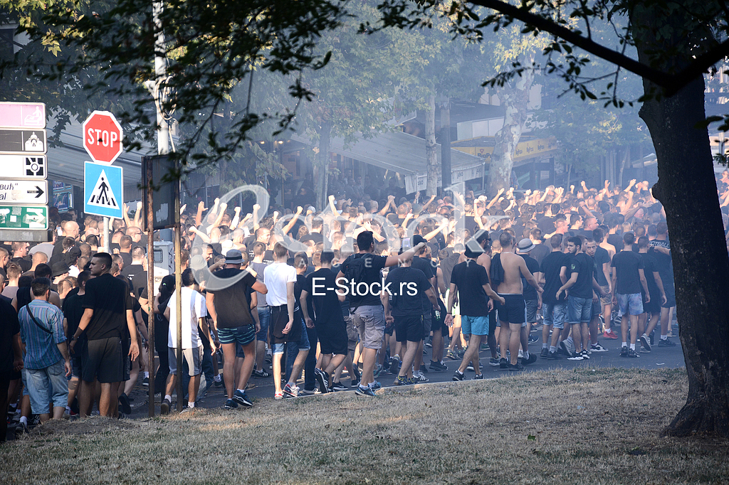 FC Red Star_FC Partizan, football game, 155 derby match.