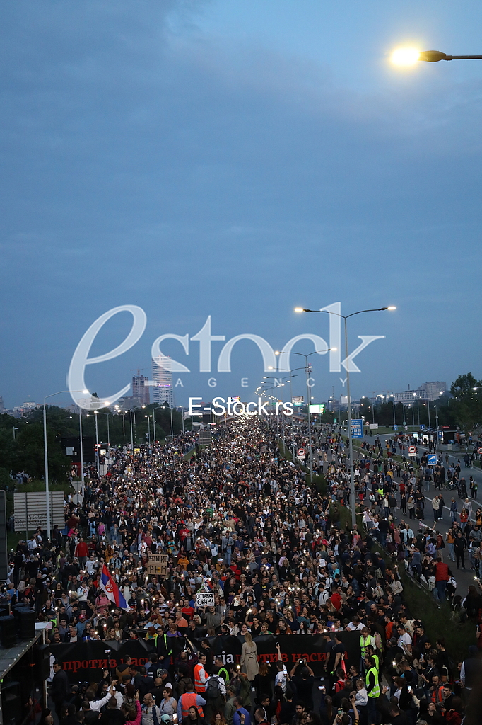 Protest Srbija protiv nasilja
