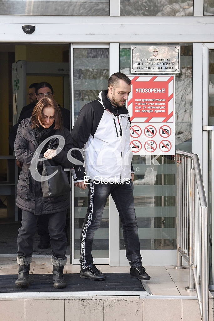 Zoran Marjanovic izlazi iz suda