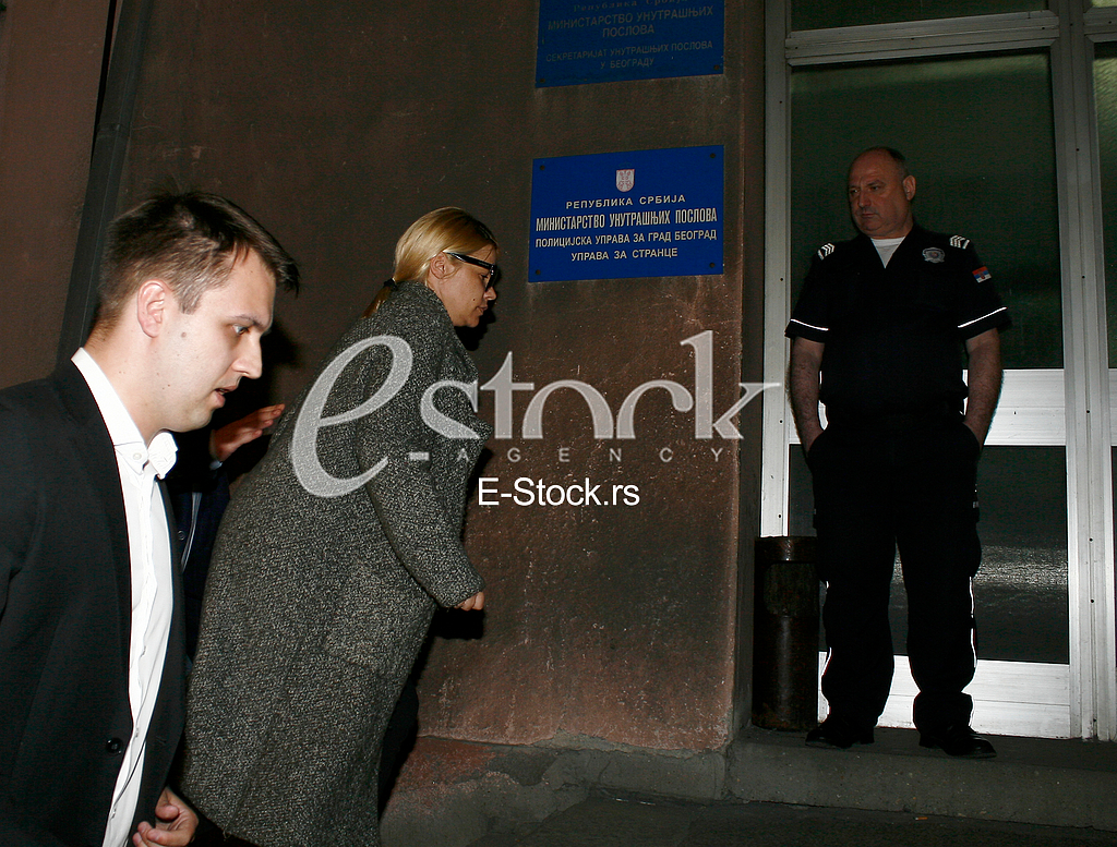 natasa bekvalac dobila batine, policijska stanica, prijava nasilja