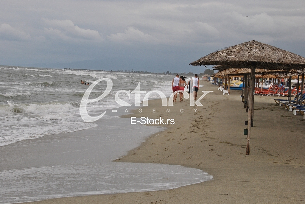 The beaches on the Montenegrin coast