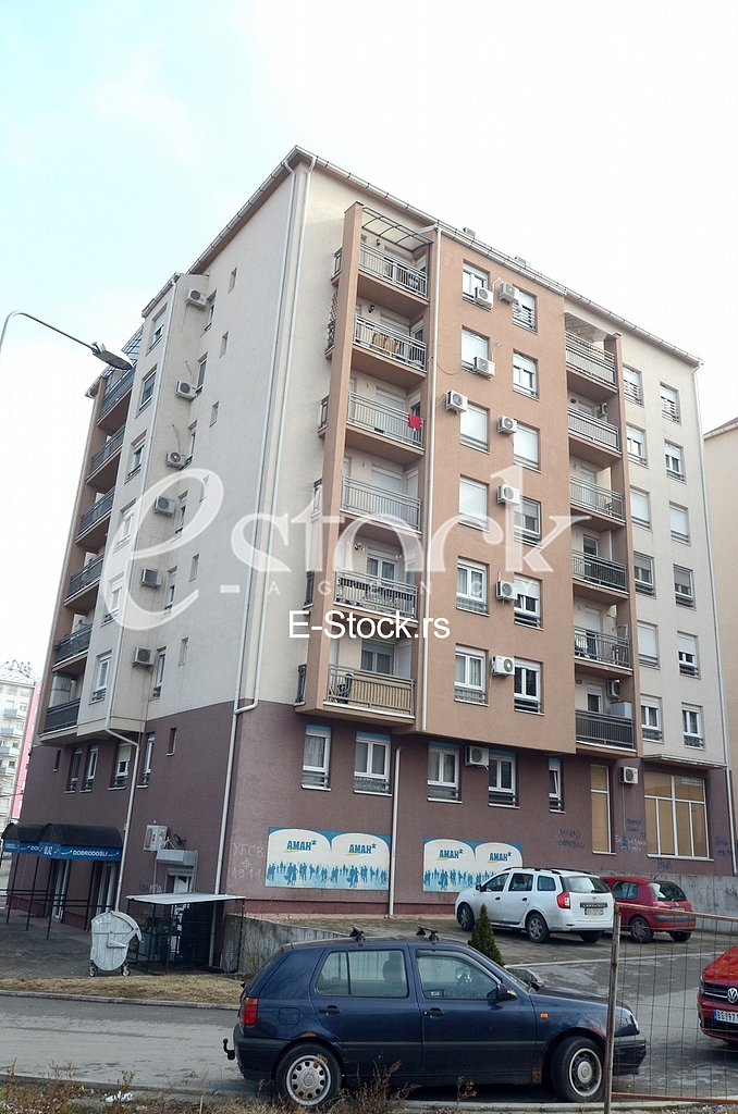 The building in which she lives Milica Dabovic