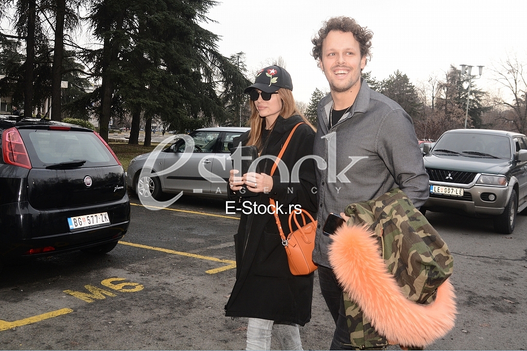 Severina and Igor Kojic at the hearing in UKP
 

