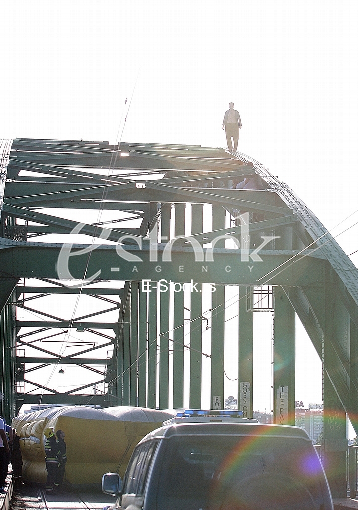 Suicide at Old Sava bridge