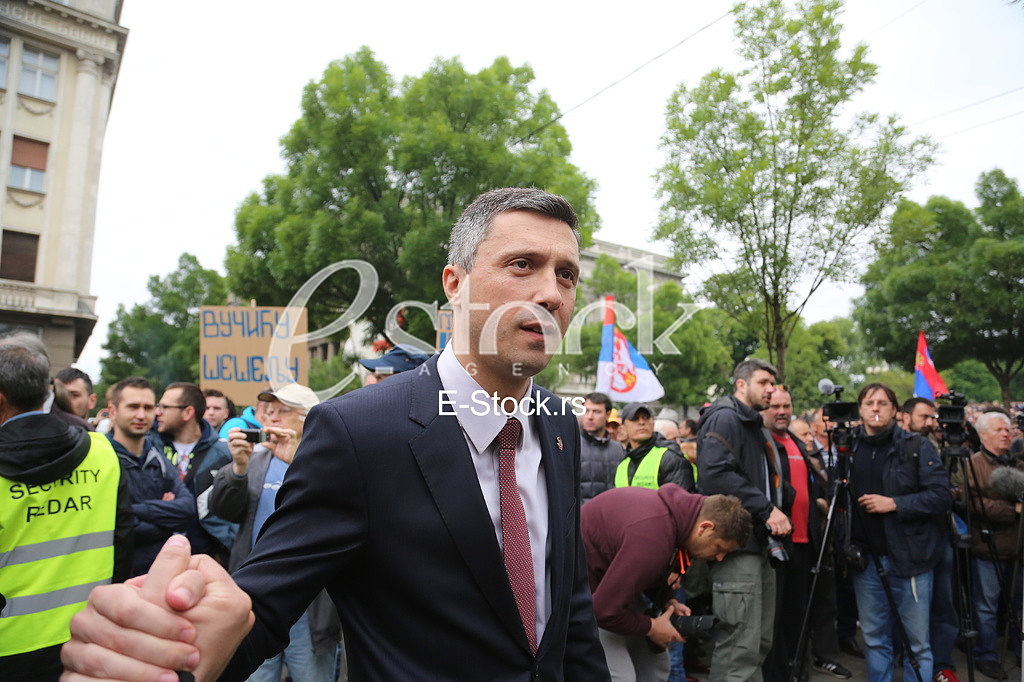 Protest political opposition in Serbia Protest political opposition in Serbia