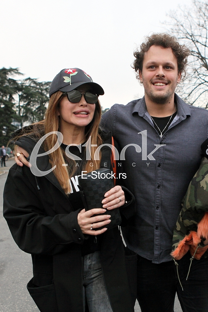 Severina and Igor Kojic at the hearing in UKP
 

