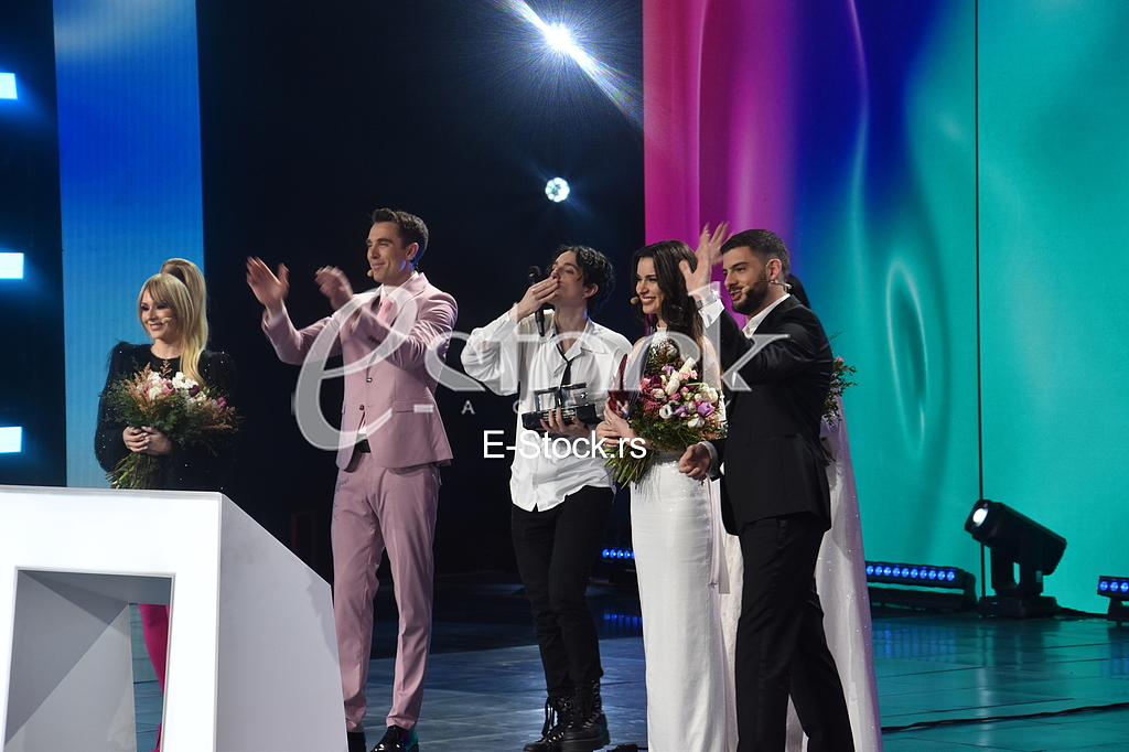 Stefan Popovic, Kristina Radenkovic, Milan Maric i Dragana Kosjerina, Ana Djuric Konstrakta i Luka Ivanovic Luke Black