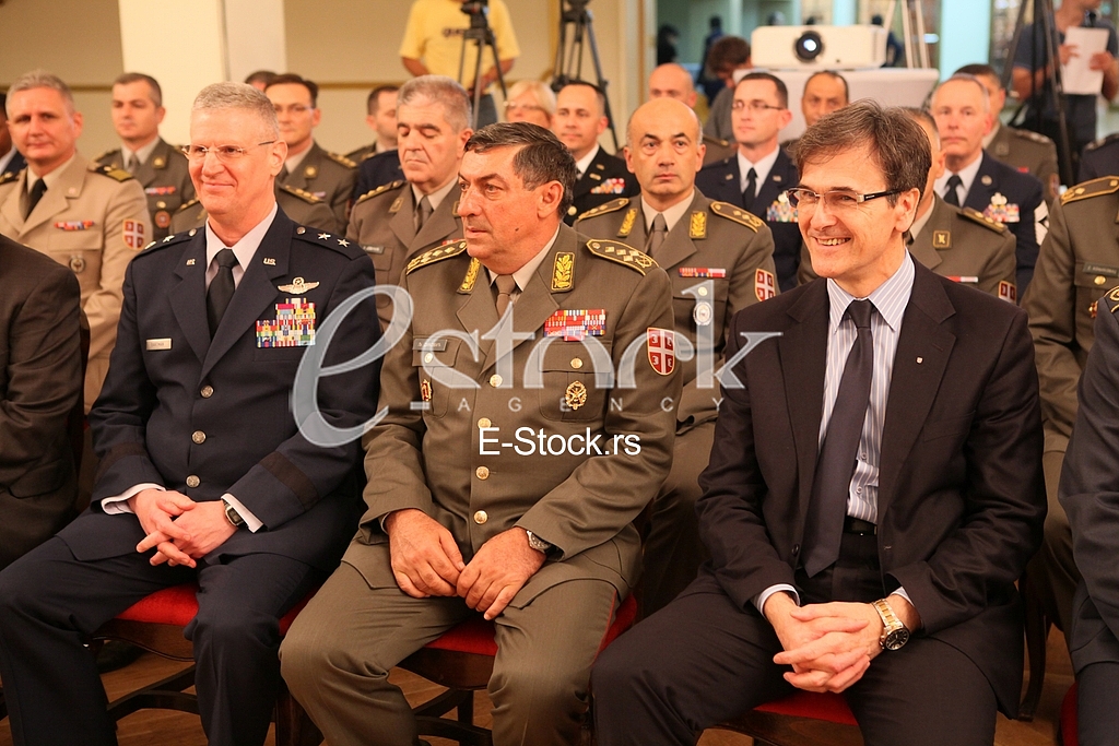 The ceremony marking the tenth anniversary of the establishment of the State Partnership Program of the Republic of Serbia and the Ohio National Guard in the Army of Serbia. The ceremony marking the tenth anniversary of the establishment of the State Partnership Program of the Republic of Serbia and the Ohio National Guard in the Army of Serbia.