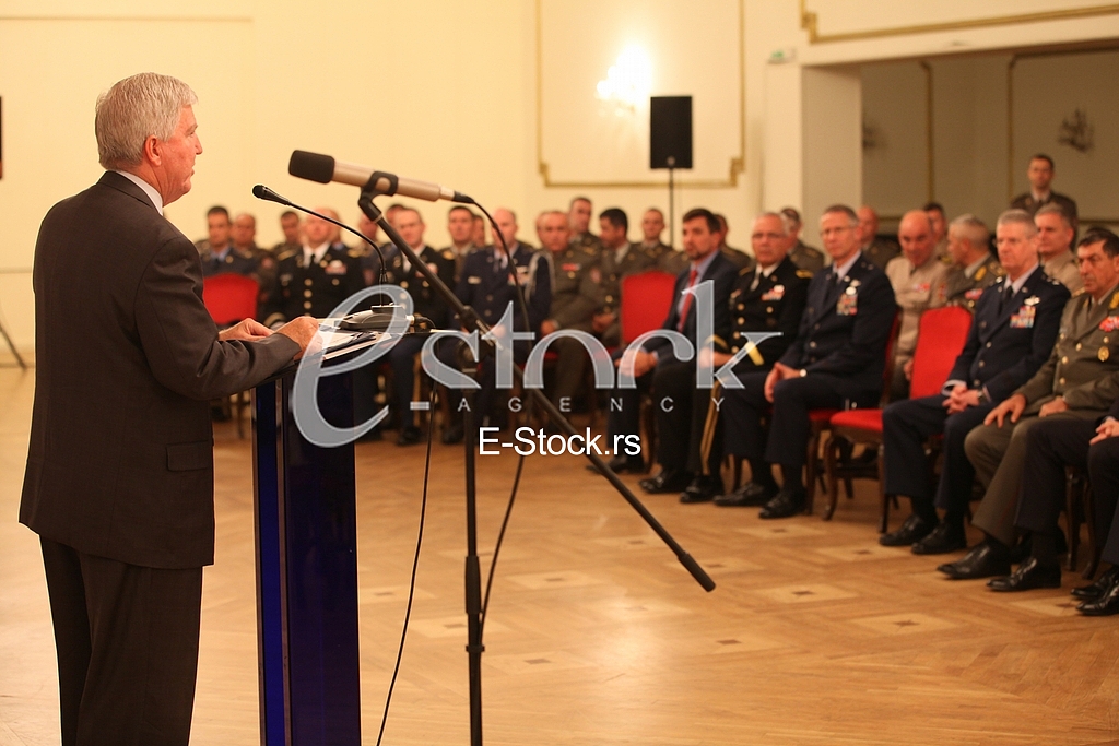 The ceremony marking the tenth anniversary of the establishment of the State Partnership Program of the Republic of Serbia and the Ohio National Guard in the Army of Serbia. The ceremony marking the tenth anniversary of the establishment of the State Partnership Program of the Republic of Serbia and the Ohio National Guard in the Army of Serbia.