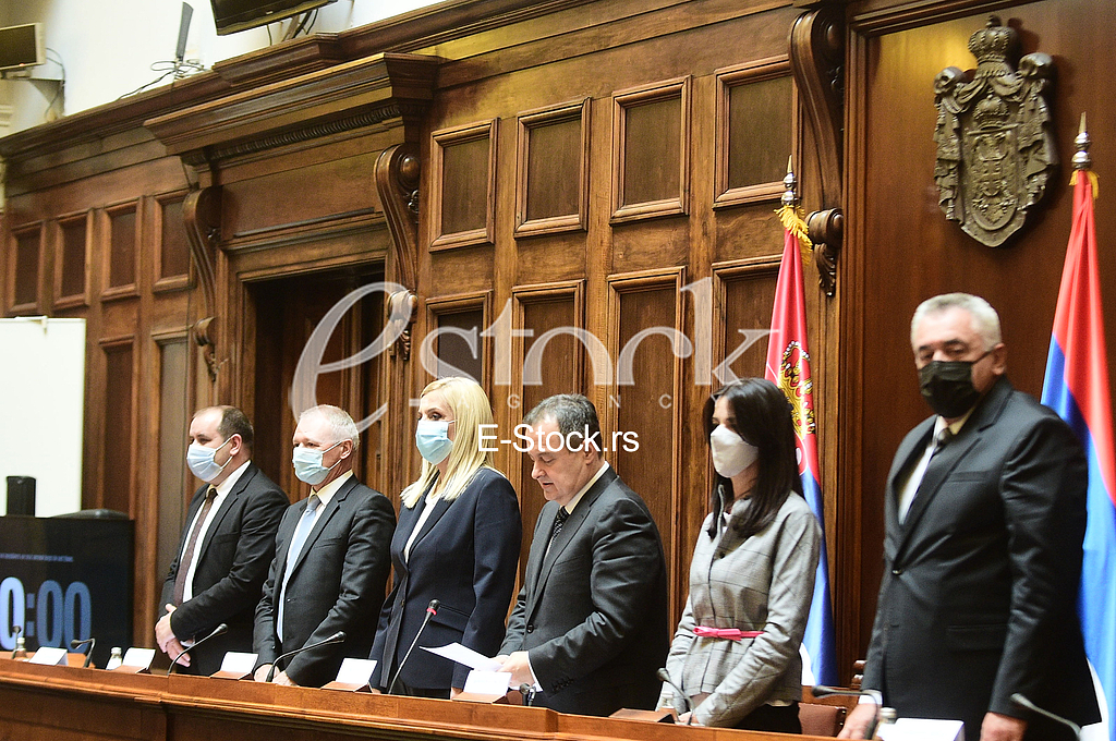 Zakletva Sudija, Maja Popovic, Ivica Dacic, Jasmina Vasovic, Aleksandar Pantic, Veljko Odalovic