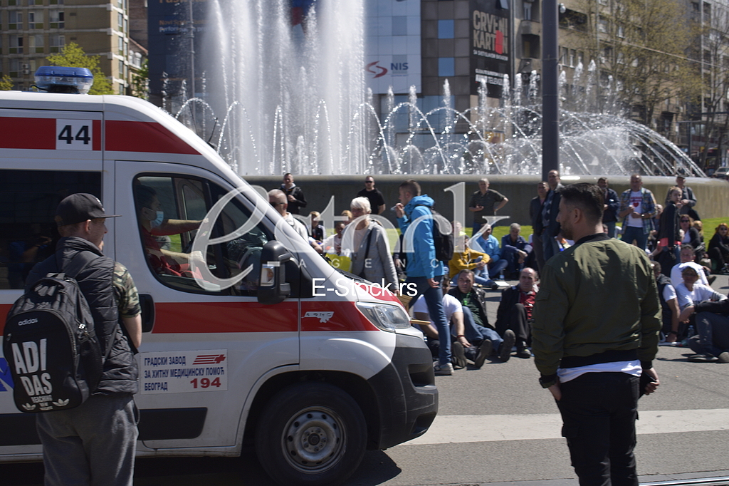 Blokada Beograda 13. April