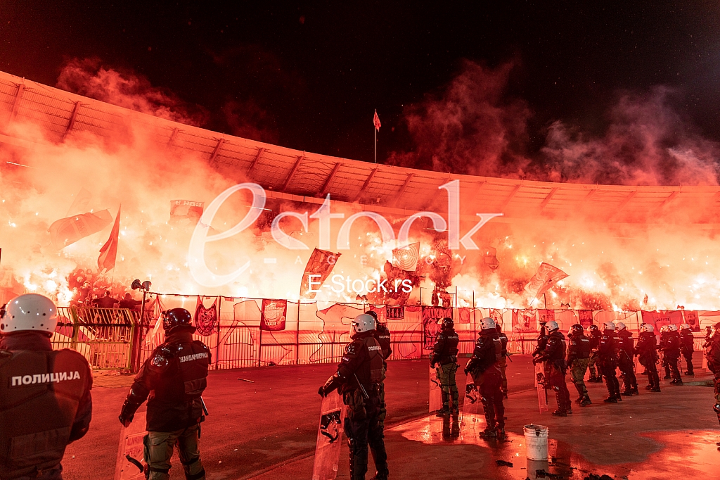Fudbal - Super liga Srbije: Crvena zvezda - Partizan