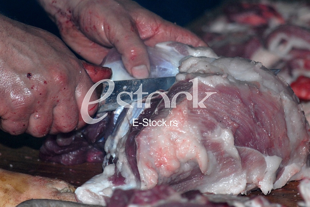 Pig slaughter Pig slaughter