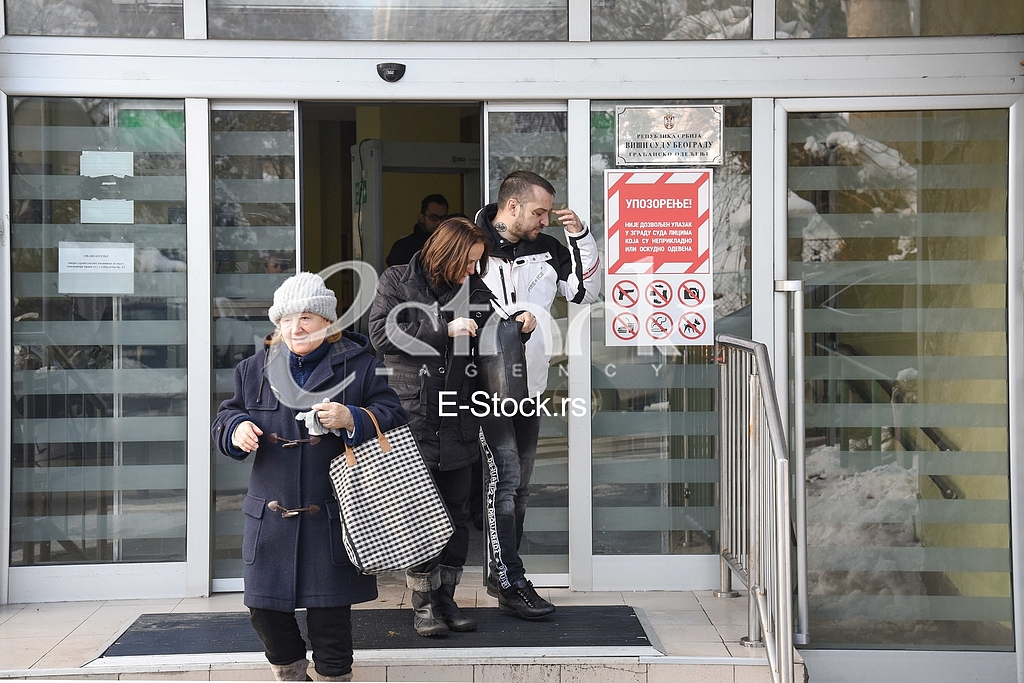 Zoran Marjanovic izlazi iz suda Zoran Marjanovic izlazi iz suda