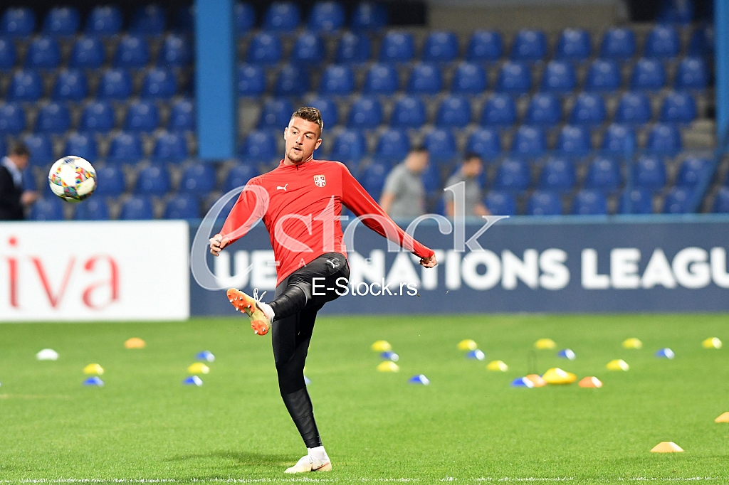 Training of the Serbian national team