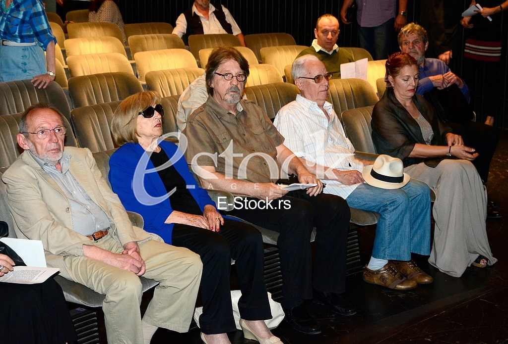 commemoration in theater Atelje 212, Djordje Jelisic actor