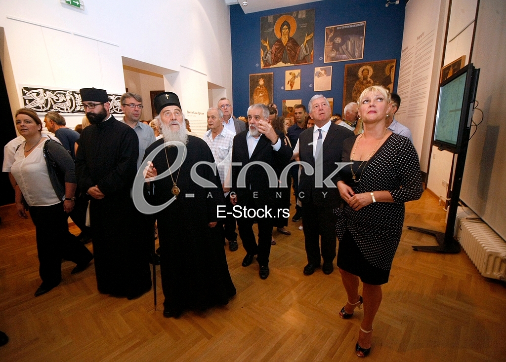 Opening of the exhibition Saint Sava in the Historical Museum of Serbia
