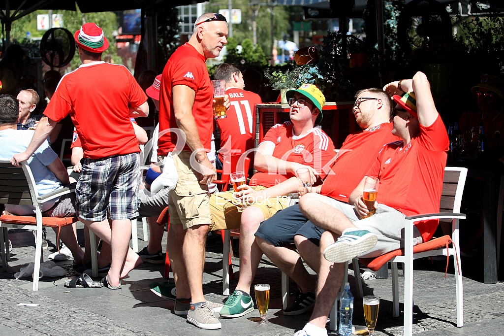 Navijaci Velsa. Navijaci Velsa.