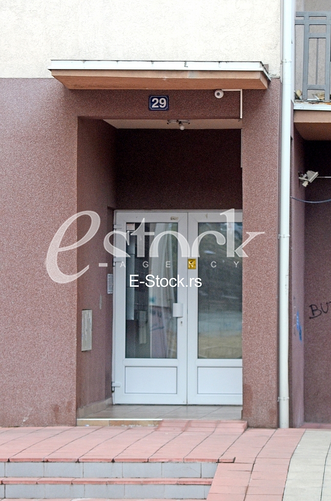 The building in which she lives Milica Dabovic