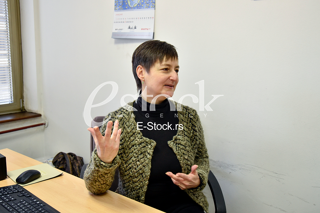 Ivana Spasic, professor at the Faculty of Philosophy