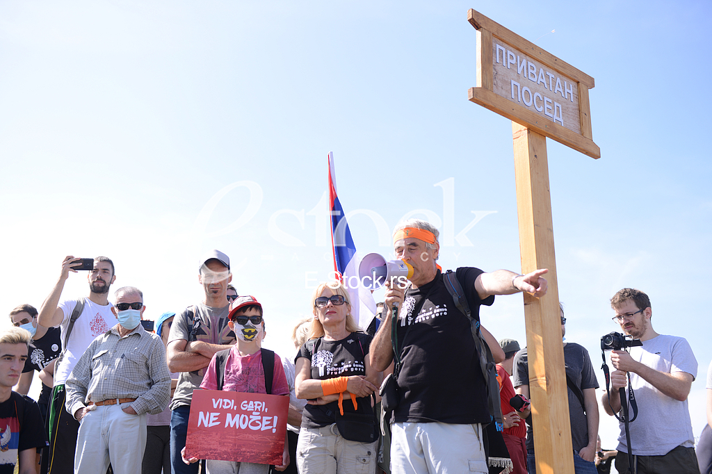 Protest Fruska Gora