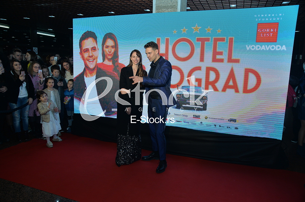 Milos Bikovic i Dijana Pozarskaja