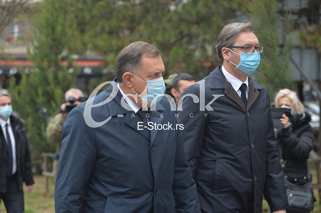 Milorad Dodik i Aleksandar Vucic