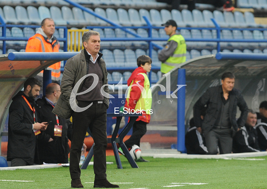 The first training of the national football team led by Ljubisa Tumbakovic
