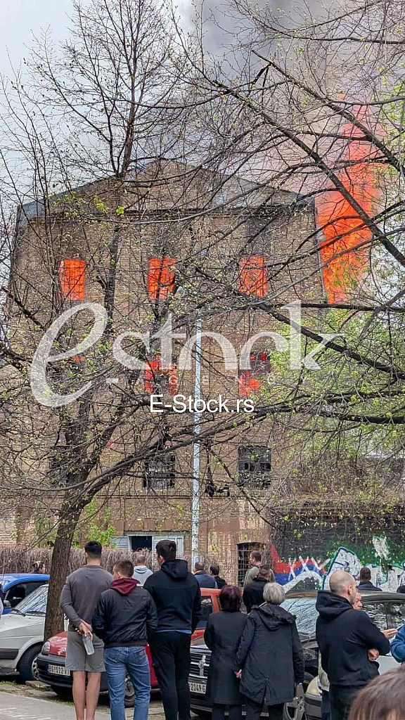 Pozar Stari mlin Obrenovac