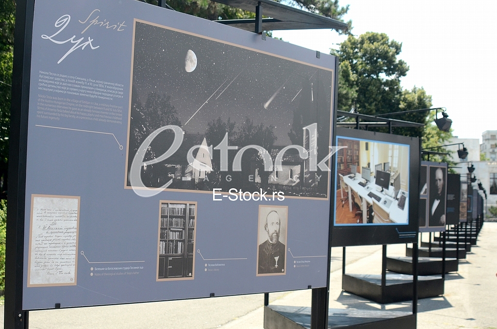 Exhibition about Nikola Tesla