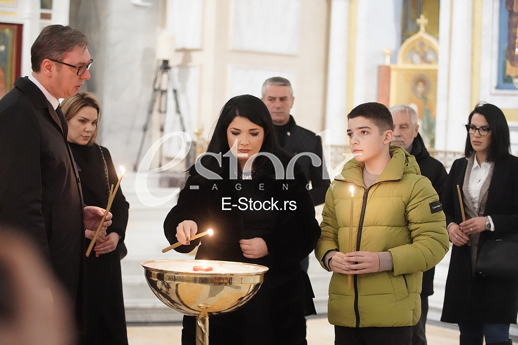 Aleksandar Vucic, Milena Popovic i Bogdan Ivanovic