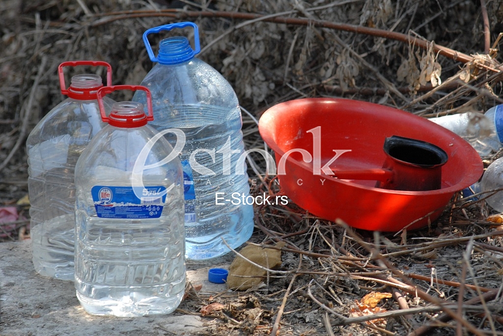 Plastic water packaging