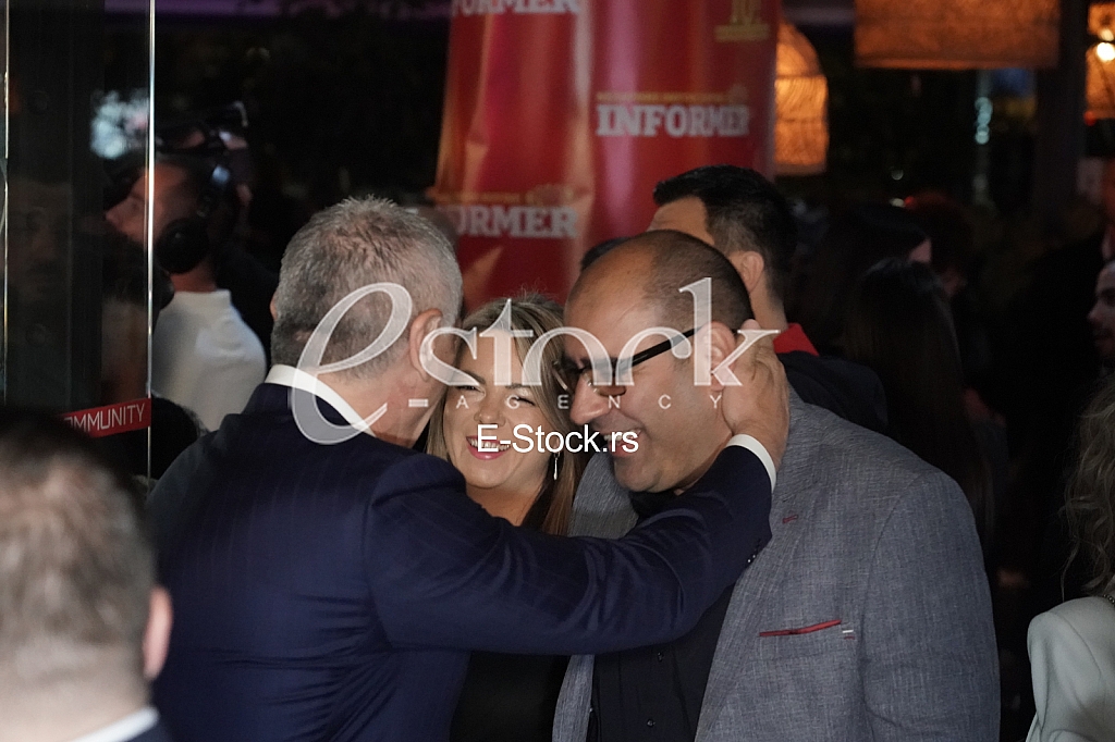 Zvezdan Terzic, Maja Djukanovic i Vladimir Djukanovic