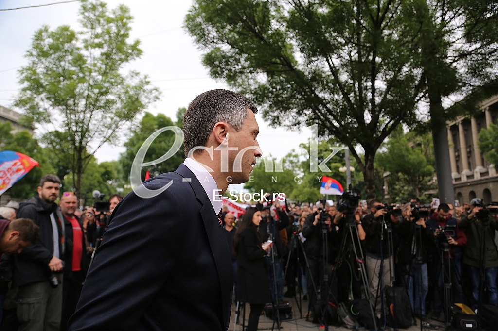 Protest political opposition in Serbia Protest political opposition in Serbia