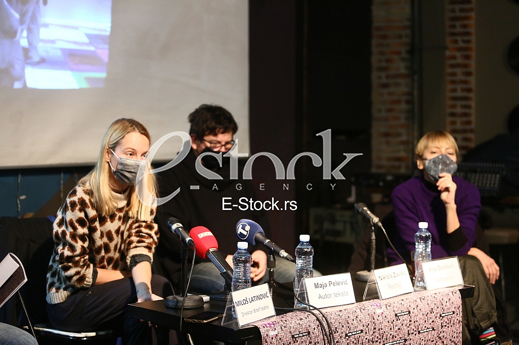 Maja Pelevic, Nikola Zavisic i Anja Djordjevic Maja Pelevic, Nikola Zavisic i Anja Djordjevic