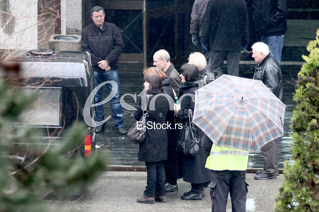 The funeral of Nebojsa Stojilkovic